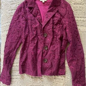 Cabi brand magenta blazer. Size 0. Pre-loved.